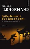Frédéric Lenormand, Guide de survie d'un juge en Chine